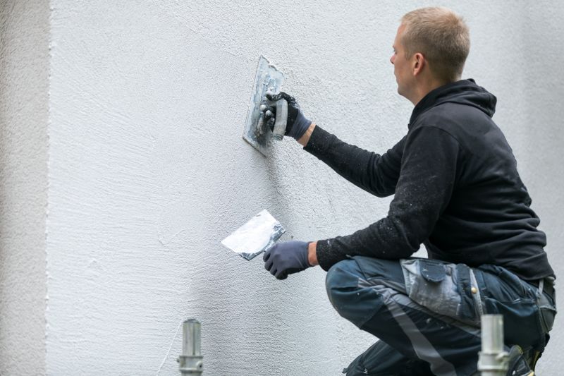 Exterior Stucco Repair detail