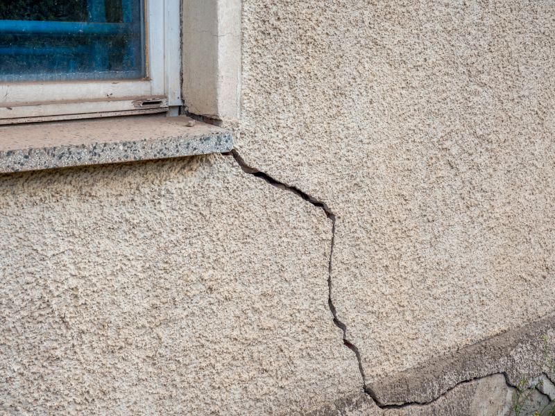 Exterior Stucco Repair detail